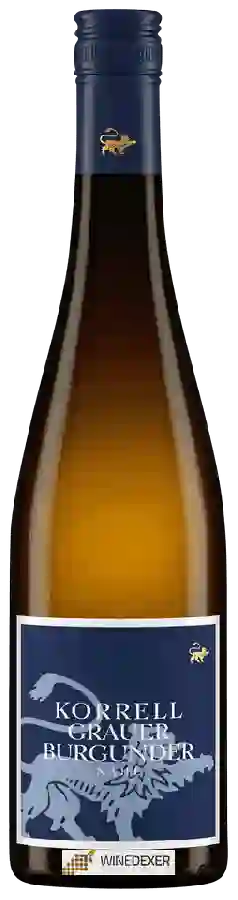 Winery Korrell - Grauer Burgunder Winery Korrell - Grauer Burgunder