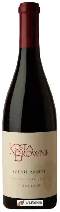 Winery Kosta Browne - Giusti Ranch Pinot Noir Winery Kosta Browne - Giusti Ranch Pinot Noir