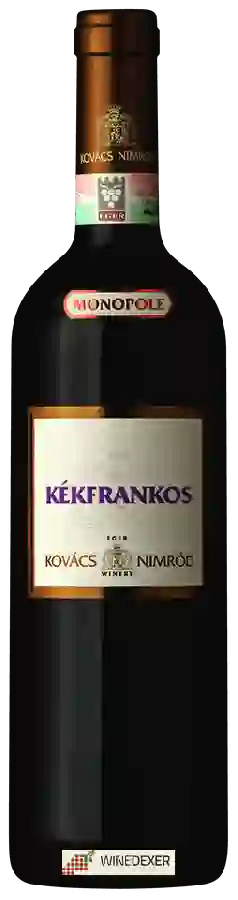 Winery Kovács Nimród - Kékfrankos Monopole Winery Kovács Nimród - Kékfrankos Monopole