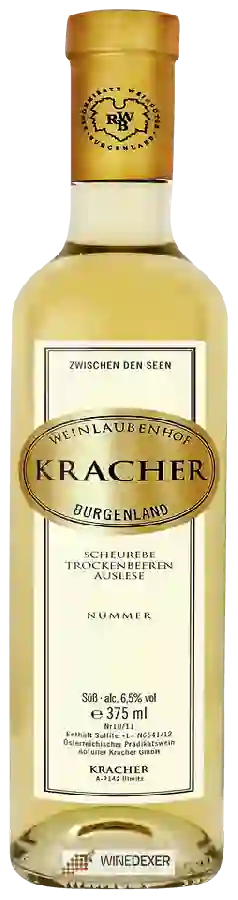 Winery Kracher - Nummer 10 Zwischen den Seen Scheurebe Trockenbeerenauslese Winery Kracher - Nummer 10 Zwischen den Seen Scheurebe Trockenbeerenauslese