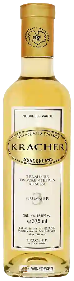 Winery Kracher - Nummer 3 Nouvelle Vague Traminer Trockenbeerenauslese