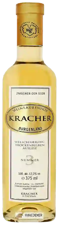 Winery Kracher - Nummer 3 Zwischen den Seen Welschriesling Trockenbeerenauslese Winery Kracher - Nummer 3 Zwischen den Seen Welschriesling Trockenbeerenauslese