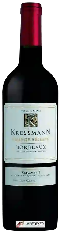 Winery Kressmann - Grande Réserve Bordeaux