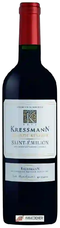 Winery Kressmann - Grande Réserve Saint-Émilion Winery Kressmann - Grande Réserve Saint-Émilion