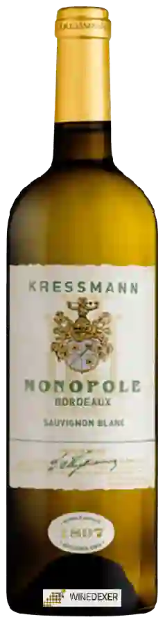 Winery Kressmann - Monopole Bordeaux Blanc Winery Kressmann - Monopole Bordeaux Blanc