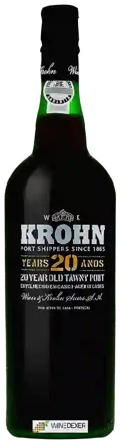 Winery Krohn - 20 Years Old Tawny Porto Winery Krohn - 20 Years Old Tawny Porto