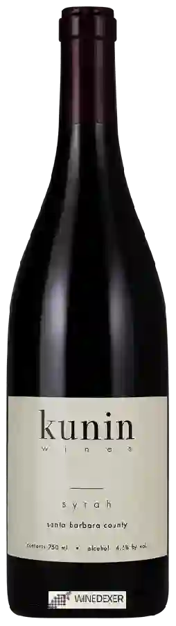 Winery Kunin - Santa Barbarine Syrah Winery Kunin - Santa Barbarine Syrah