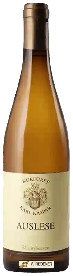 Winery Kurfürst Karl Kaspar - Auslese Winery Kurfürst Karl Kaspar - Auslese