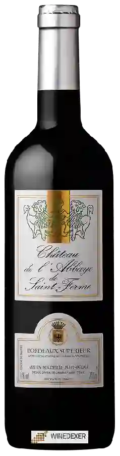 Château de l'Abbaye - Château de l'Abbaye de Saint Ferme Bordeaux Supérieur Château de l'Abbaye - Château de l'Abbaye de Saint Ferme Bordeaux Supérieur