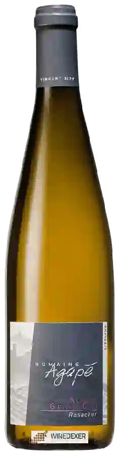 Winery Agape - Riesling Alsace Grand Cru 'Rosacker'