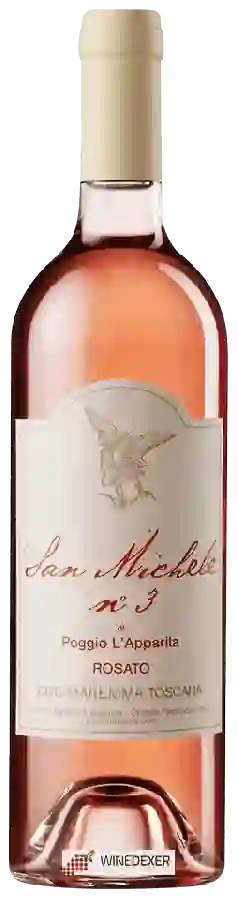 Winery Poggio L'Apparita - San Michele No. 3 Maremma Toscana Rosato Winery Poggio L'Apparita - San Michele No. 3 Maremma Toscana Rosato