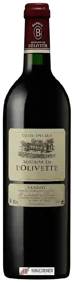 Domaine de l'Olivette - Cuvée Spéciale Bandol Rouge