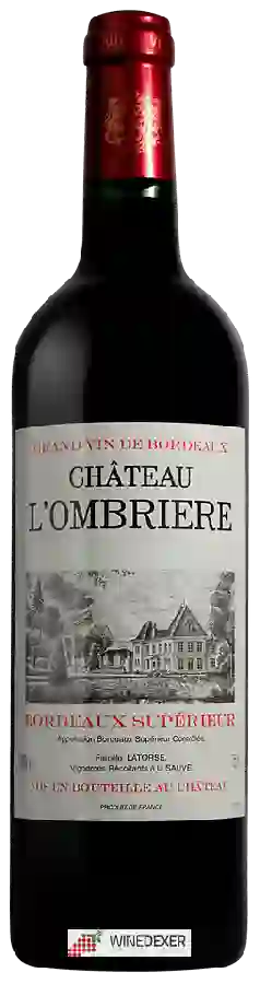 Château l'Ombrière - Bordeaux Supérieur Château l'Ombrière - Bordeaux Supérieur