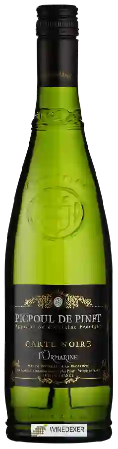 Cave de l'Ormarine - Carte Noire Picpoul de Pinet Cave de l'Ormarine - Carte Noire Picpoul de Pinet