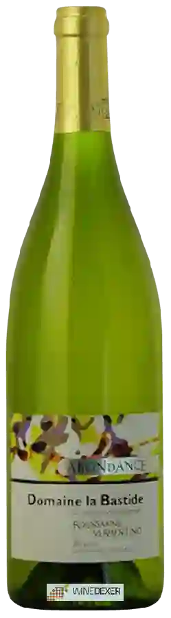 Château la Bastide - Abondance Roussanne - Vermentino