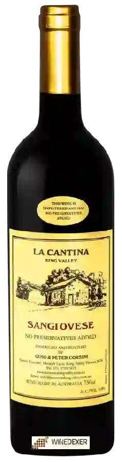 Winery La Cantina - Sangiovese Winery La Cantina - Sangiovese