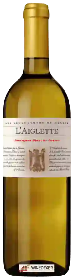 La Cave de Geneve - L'Aiglette Sauvignon Blanc de Genève