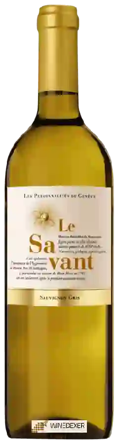 La Cave de Geneve - Le Savant Sauvignon Gris
