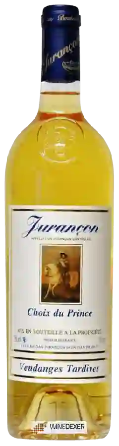Cave des Producteurs de Jurançon - Choix du Prince Vendanges Tardives Cave des Producteurs de Jurançon - Choix du Prince Vendanges Tardives