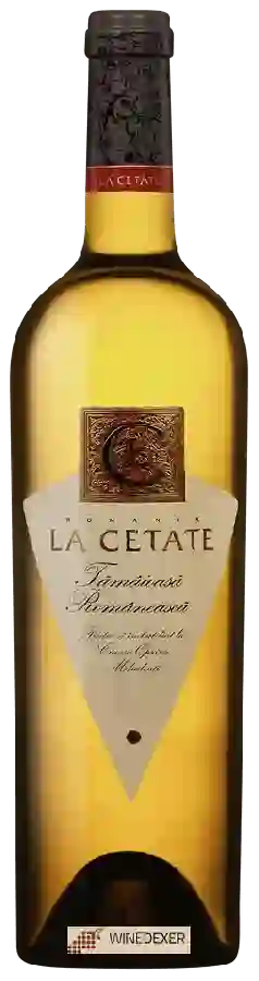 Winery La Cetate - Tămâioasă Românească Winery La Cetate - Tămâioasă Românească