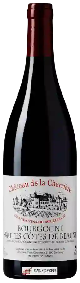 Château de la Charrière - Bourgogne Hautes-Côtes de Beaune Château de la Charrière - Bourgogne Hautes-Côtes de Beaune