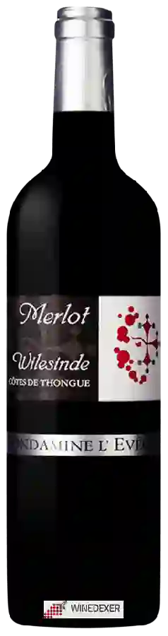 Winery Condamine l'Eveque - Wilesinde Merlot Côtes de Thongue Winery Condamine l'Eveque - Wilesinde Merlot Côtes de Thongue