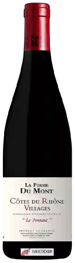 Winery La Ferme du Mont - Le Ponnant Côtes du Rhône Villages