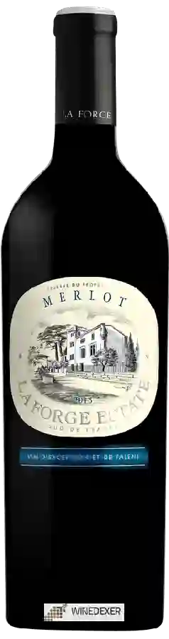 Winery La Forge Estate - Merlot Winery La Forge Estate - Merlot