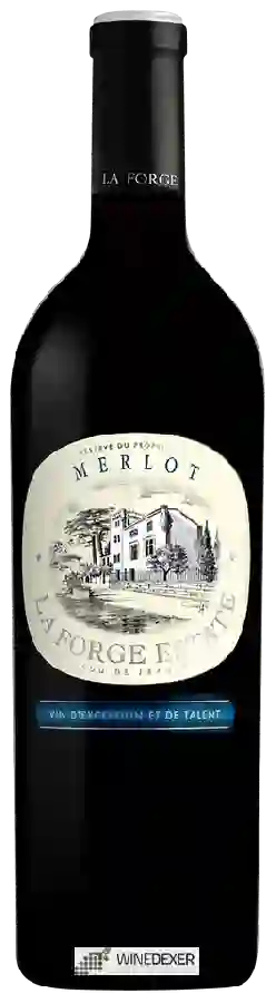 Winery La Forge Estate - Unfiltered Merlot