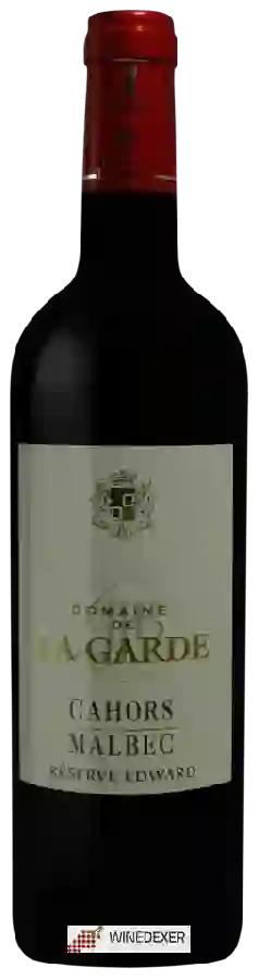 Domaine de la Garde - Réserve Edward Malbec Cahors Domaine de la Garde - Réserve Edward Malbec Cahors