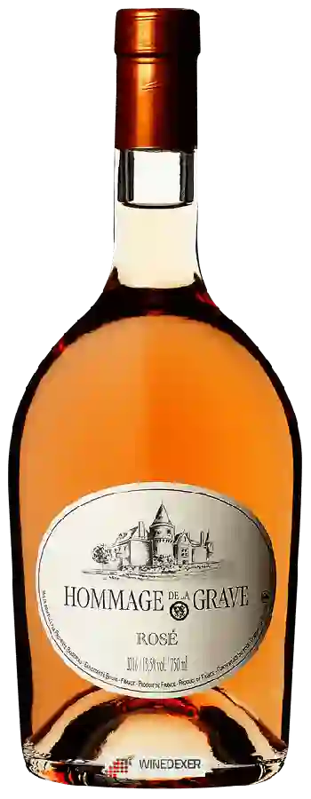 Château de la Grave - Hommage de La Grave Rosé Château de la Grave - Hommage de La Grave Rosé