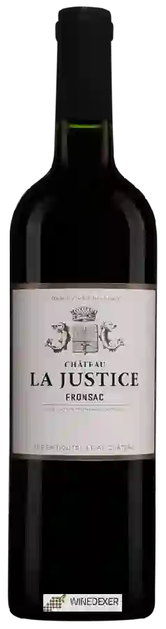 Château La Justice - Fronsac Château La Justice - Fronsac