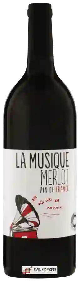Winery La Musique - Merlot Vin de France Winery La Musique - Merlot Vin de France
