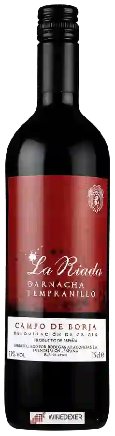 Winery La Riada - Garnacha - Tempranillo Winery La Riada - Garnacha - Tempranillo