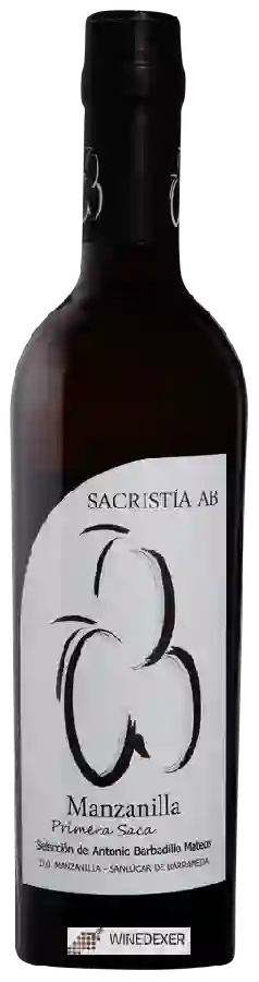 Winery Sacristia AB - Manzanilla Primera Saca