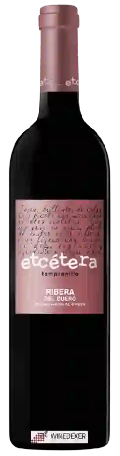 Bodegas La Soterraña - Etcétera Tempranillo