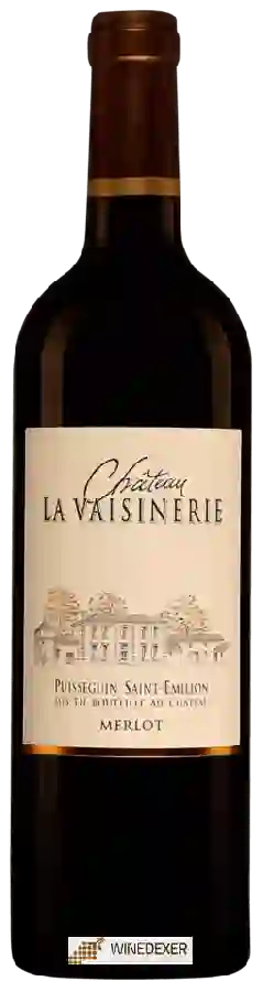 Château La Vaisinerie - Merlot Puisseguin Saint-Émilion Château La Vaisinerie - Merlot Puisseguin Saint-Émilion