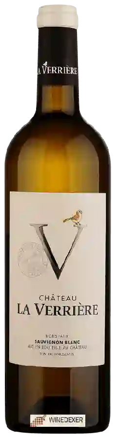 Château La Verriere - Bordeaux Sauvignon Blanc Château La Verriere - Bordeaux Sauvignon Blanc