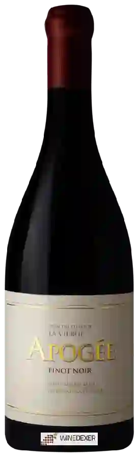 Winery La Vierge - Apogee Pinot Noir Winery La Vierge - Apogee Pinot Noir
