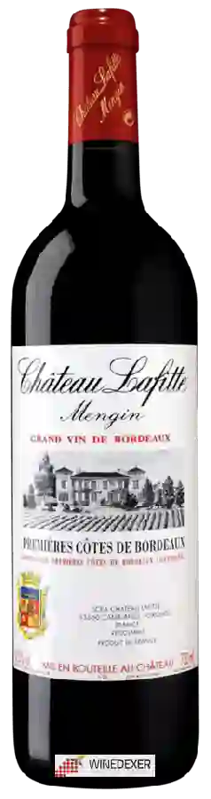 Château Lafitte - Mengin Premières Côtes de Bordeaux