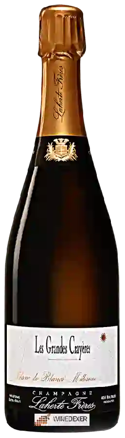 Winery Laherte Freres - Les Grandes Crayères Blanc de Blancs Millésime Extra Brut Champagne