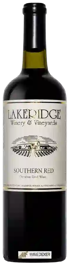 Winery Lakeridge - Southern Red Winery Lakeridge - Southern Red