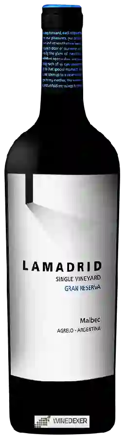 Winery Lamadrid - Gran Reserva Single Vineyard Malbec