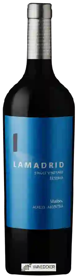 Winery Lamadrid - Malbec Reserva Single Vineyard Winery Lamadrid - Malbec Reserva Single Vineyard