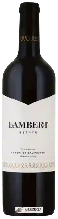 Winery Lambert Estate - Thoroughbred Cabernet Sauvignon Winery Lambert Estate - Thoroughbred Cabernet Sauvignon