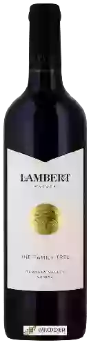 Winery Lambert Estate - The Family Tree Shiraz