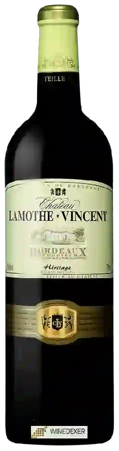 Château Lamothe-Vincent - Héritage Rouge