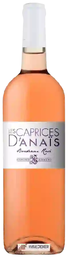 Vignobles Lassagne - Caprices d'Anais Bordeaux Rosé