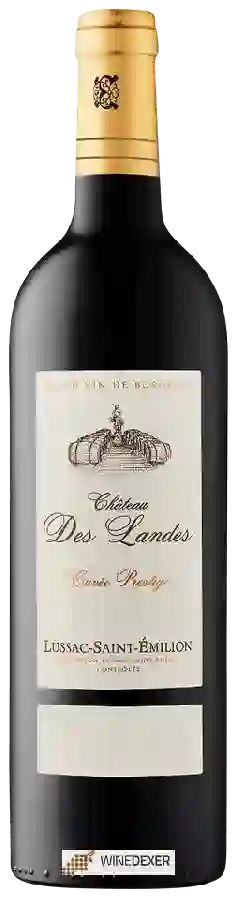 Vignobles Lassagne - Château des Landes Cuvée Prestige Lussac-Saint-Émilion Vignobles Lassagne - Château des Landes Cuvée Prestige Lussac-Saint-Émilion
