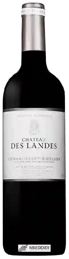 Vignobles Lassagne - Château des Landes Lussac-Saint-Émilion Vignobles Lassagne - Château des Landes Lussac-Saint-Émilion